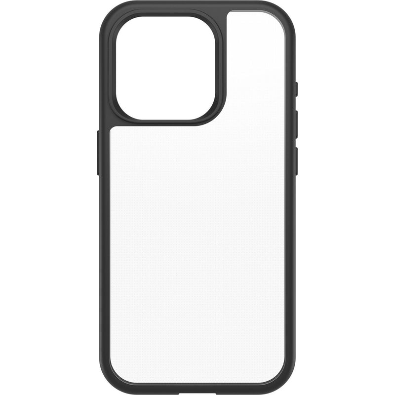 OtterBox React Apple iPhone 15 Pro (6.1') Case Black Crystal (Clear/Black) - (77-92753)