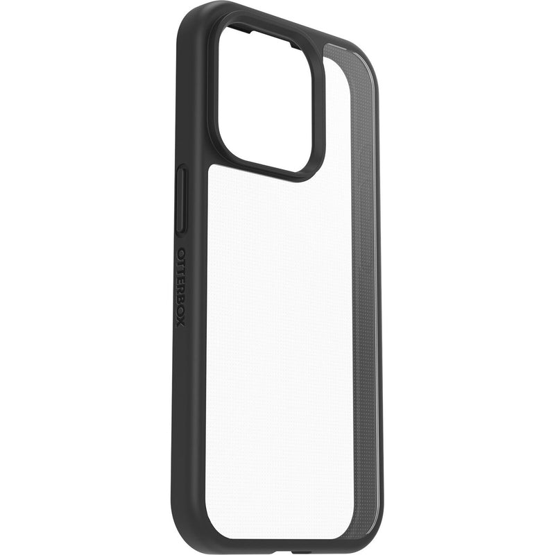 OtterBox React Apple iPhone 15 Pro (6.1') Case Black Crystal (Clear/Black) - (77-92753)