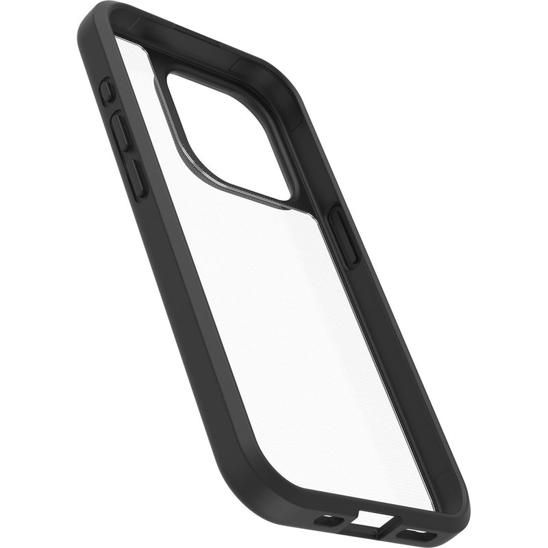 OtterBox React Apple iPhone 15 Pro (6.1') Case Black Crystal (Clear/Black) - (77-92753)