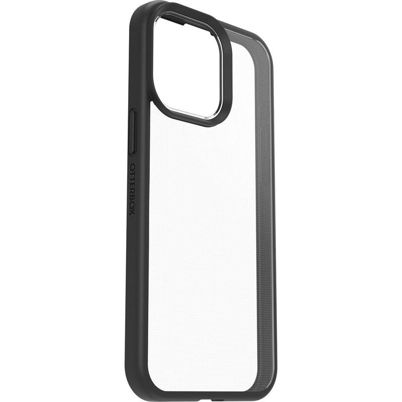 OtterBox React Apple iPhone 15 Pro Max (6.7') Case Black Crystal (Clear/Black) - (77-92783)