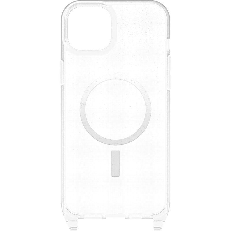 OtterBox React Necklace MagSafe Apple iPhone 15 Plus (6.7') Case Stardust (Clear Glitter) - (77-93583)