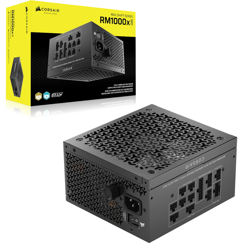 Corsair RM1000x SHIFT 1000W Fully Modular ATX Power Supply Gold
