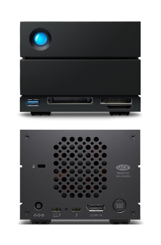 LaCie 2Big Raid 40TB (2X20TB 7200RPM Ironwolf Pro) USB-C Data Recovery Service