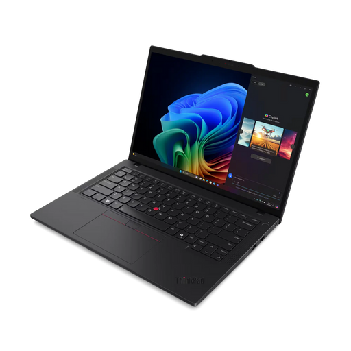 Off center shot of the front of the Lenovo T14 Gen 6 Notebook