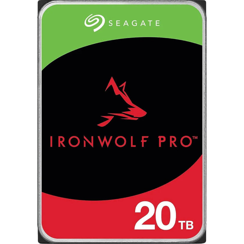 SEAGATE IRONWOLF 20TB NAS PRO INTERNAL 3.5" SATA DRIVE