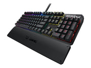ASUS TUF Gaming K3 RGB mechanical keyboard , 8 programmable macro keys and Aura Sync lighting