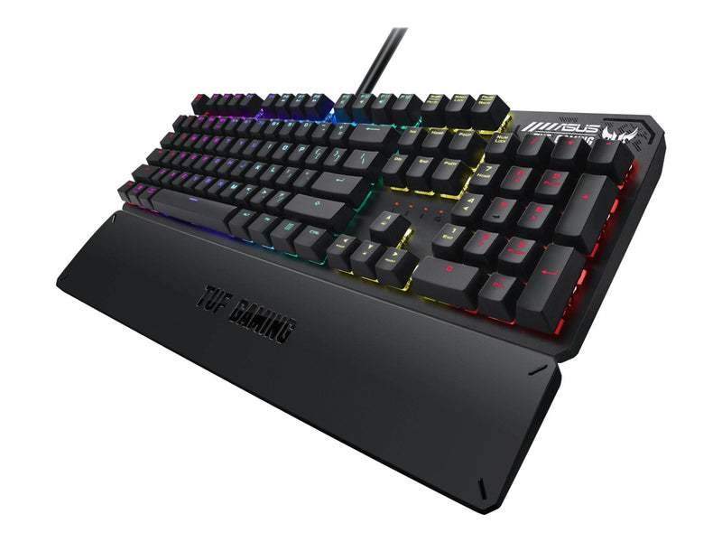 ASUS TUF Gaming K3 RGB mechanical keyboard , 8 programmable macro keys and Aura Sync lighting