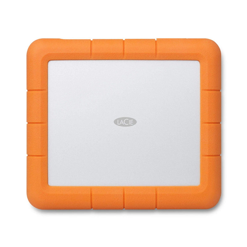 LaCie Rugged Raid Shuttle 2.5" 4FT Drop Resistant 8TB (2X4TB Raid 1/0); USB-C