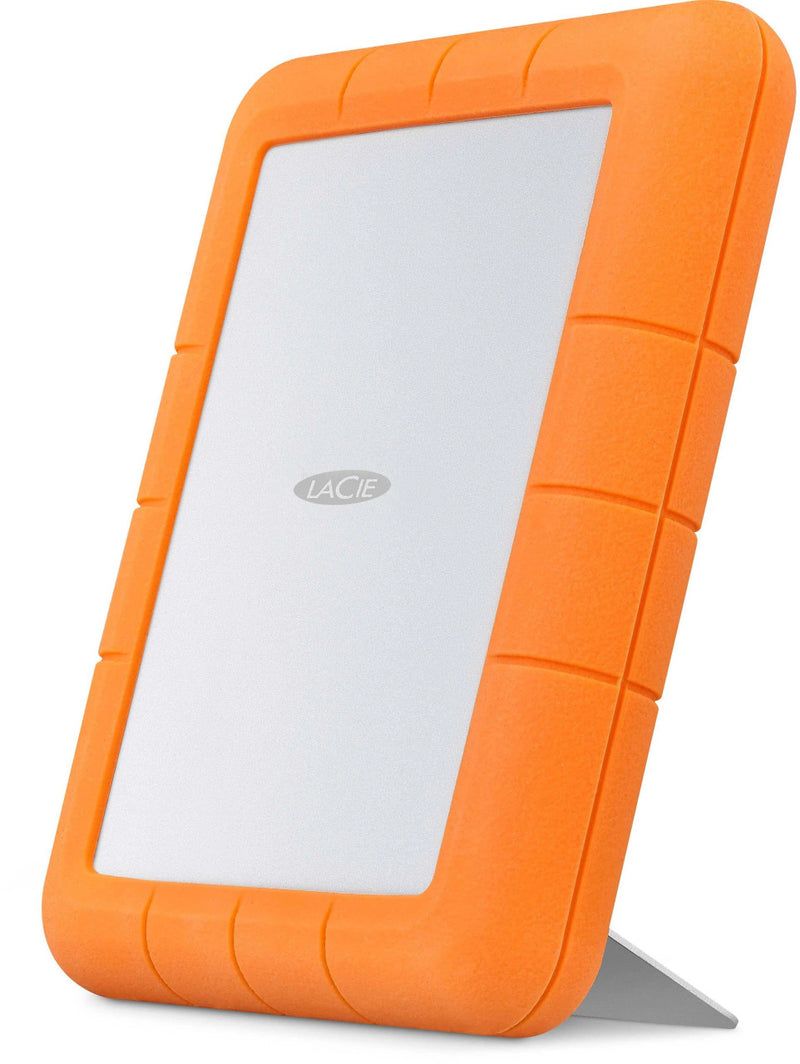 LaCie Rugged Raid Shuttle 2.5" 4FT Drop Resistant 8TB (2X4TB Raid 1/0); USB-C