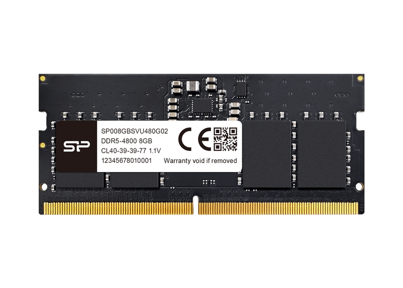 Silicon Power 16GB DDR5 4800MHz CL40 SODIMM RAM 1x16GB Laptop Memory