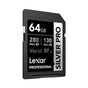 64GB Professional SILVER PRO SDXC UHS-II Card - 1
