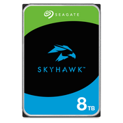 SEAGATE SKYHAWK SURVEILLANCE INTERNAL 3.5" SATA DRIVE, 8TB, 6GB/S, 5400RPM, 3YR WTY