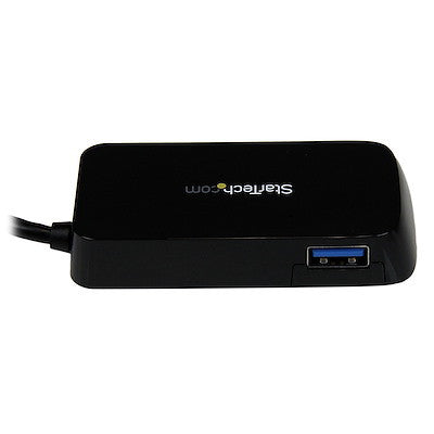 STARTECH 4 PORT USB 3.0 HUB, PORTABLE, 2YR - ST4300MINU3B