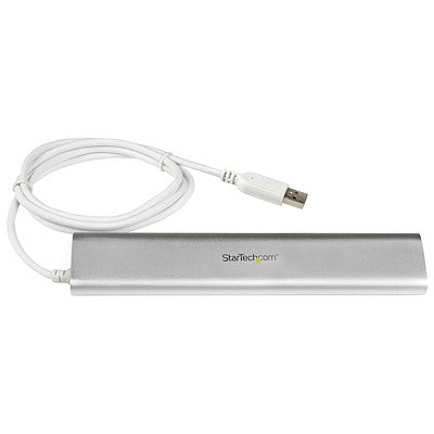 StarTech 7 Port USB 3.0 Hub 5Gbps Portable Rugged USB-A Hub with Power Supply