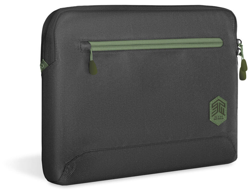 STM (ECO) LAPTOP SLEEVE, FITS UP TO 16", BLACK , 3YR WTY