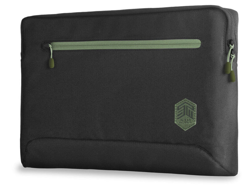 STM (ECO) LAPTOP SLEEVE, FITS UP TO 16", BLACK , 3YR WTY