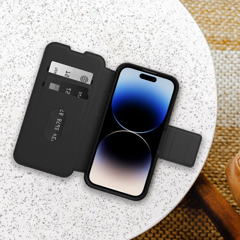 OtterBox Strada Apple iPhone 14 Pro Case Black - (77-88564)