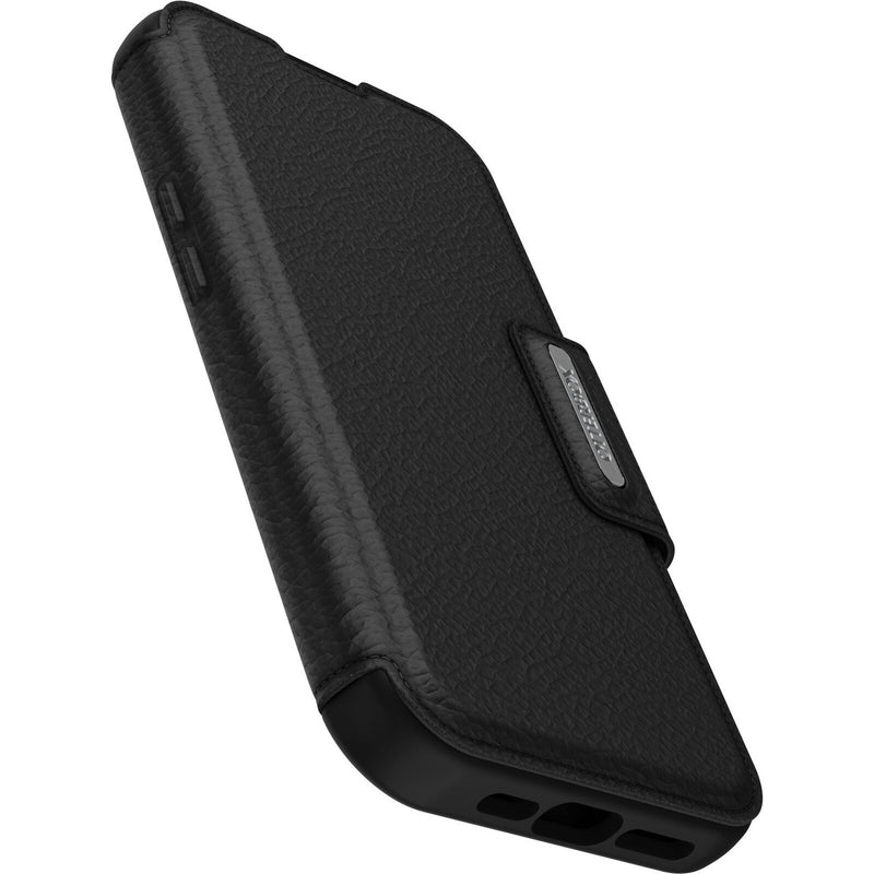 OtterBox Strada MagSafe Apple iPhone 15 Pro (6.1') Case Shadow (Black) - (77-93560)