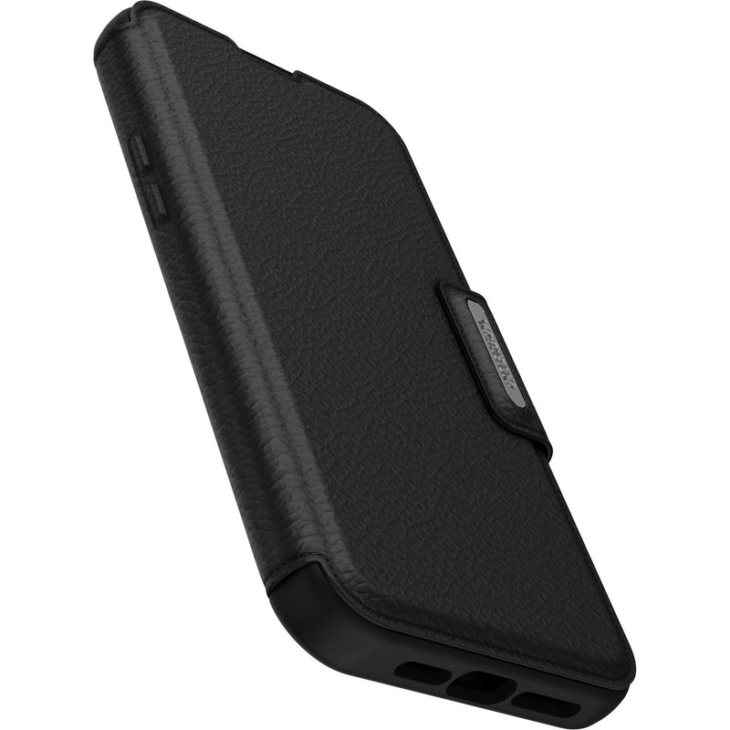 OtterBox Strada MagSafe Apple iPhone 15 Pro Max (6.7') Case Shadow (Black) - (77-93568)