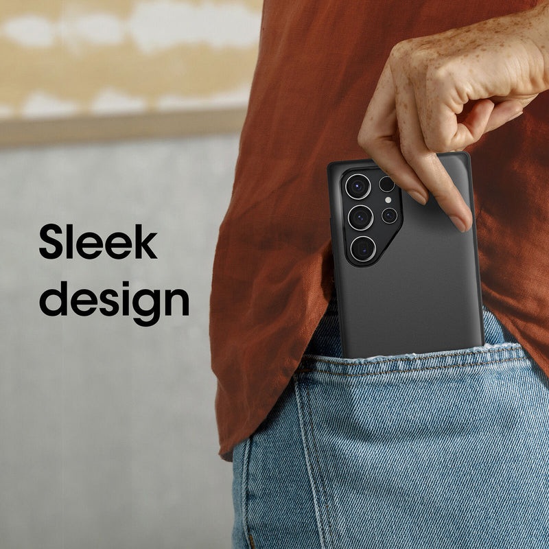 OtterBox Symmetry Samsung Galaxy S23 Ultra 5G (6.8') Case Black (77-91153)