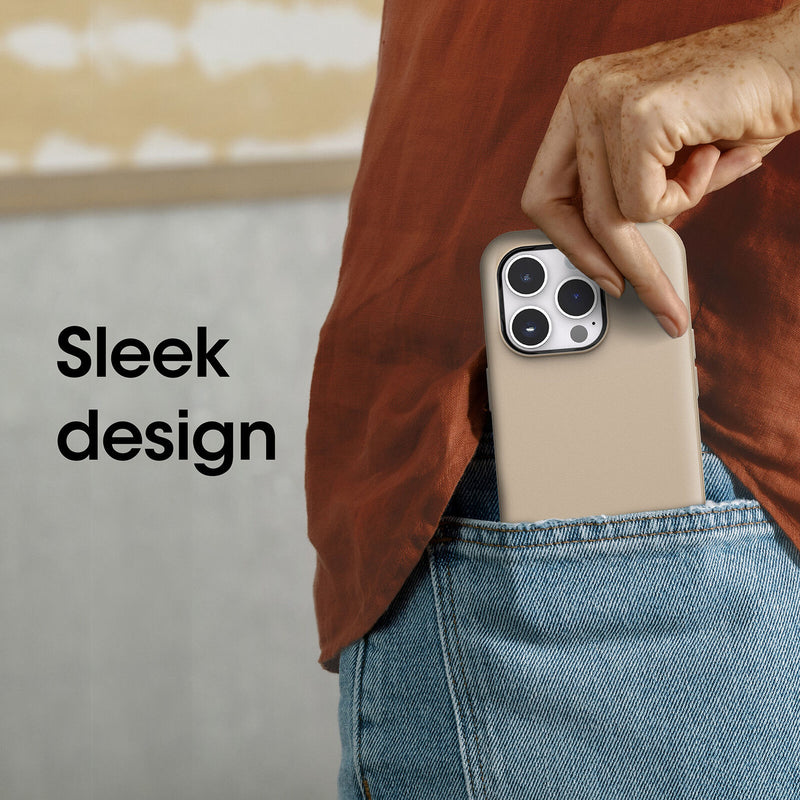 OtterBox Symmetry Apple iPhone 14 Pro Case Don't Even Chai (Brown) - (77-88511)