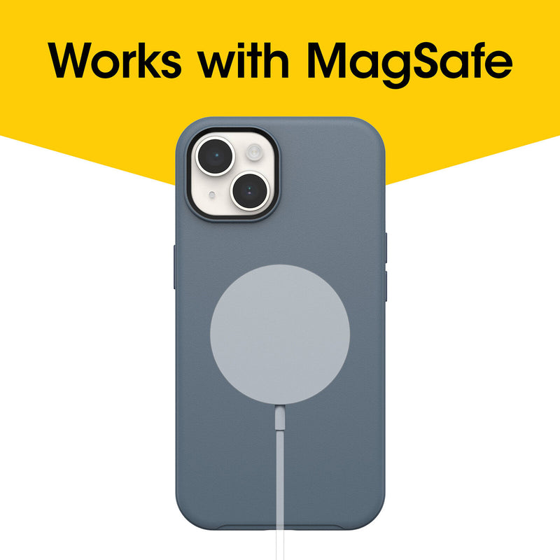 OtterBox Symmetry+ MagSafe Apple iPhone 14 / iPhone 13 Case Bluetiful (Blue) - (77-89026)