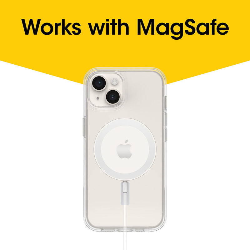 OtterBox Symmetry+ Clear MagSafe Apple iPhone 14 / iPhone 13 Case Clear (77-89208)