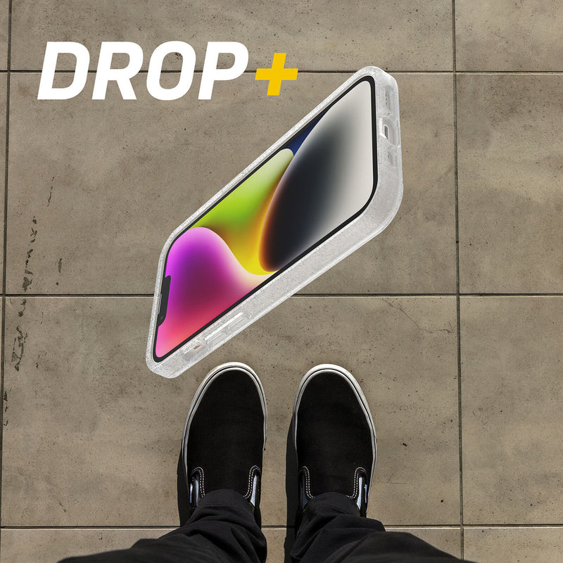 OtterBox Symmetry+ Clear MagSafe Apple iPhone 14 / iPhone 13 Case Stardust (Clear Glitter) - (77-89217)