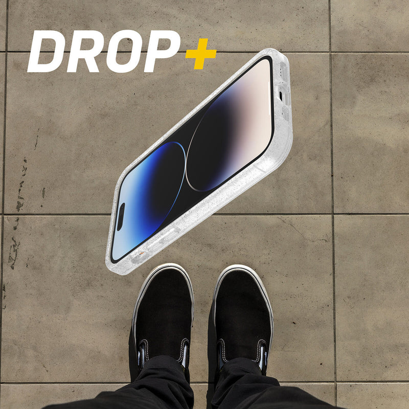 OtterBox Symmetry+ Clear MagSafe Apple iPhone 14 Pro Case Stardust (Clear Glitter) - (77-89247)