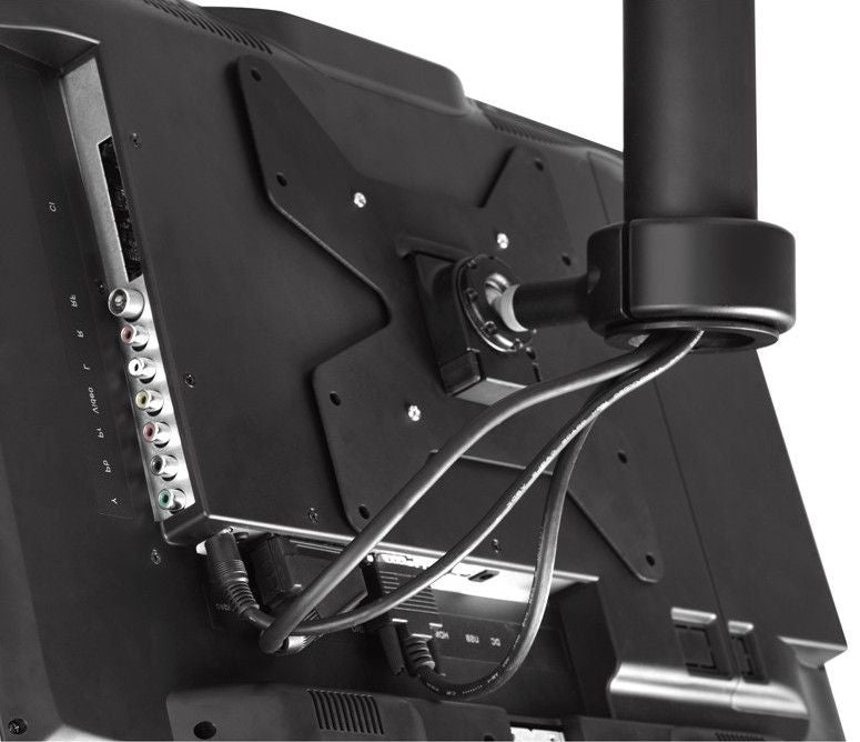 ATDEC DISPLAY CEILING MOUNT, UP TO 25KG, VESA UP TO 200x200, UP TO 0.9M LONG, BLACK - TH-1040-CTS