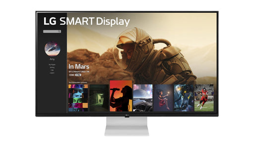 LG 43' IPS Smart Monitor with WebOS. 4K Bluetooth, Speaker