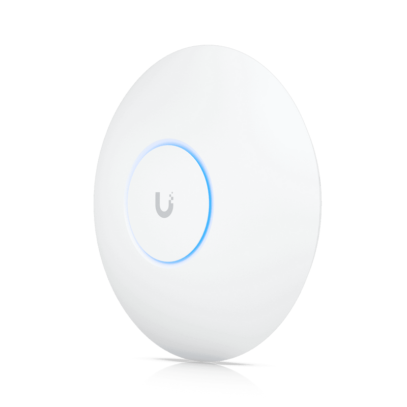 Ubiquiti UniFi WiFi 7 AP, Ceiling-mount, AP 6 GHz Support, 2.5 GbE Uplink, 9.3 Gbps Over-the-air Speed, PoE+ Power, 300+ Connect Device, 2Yr Warr