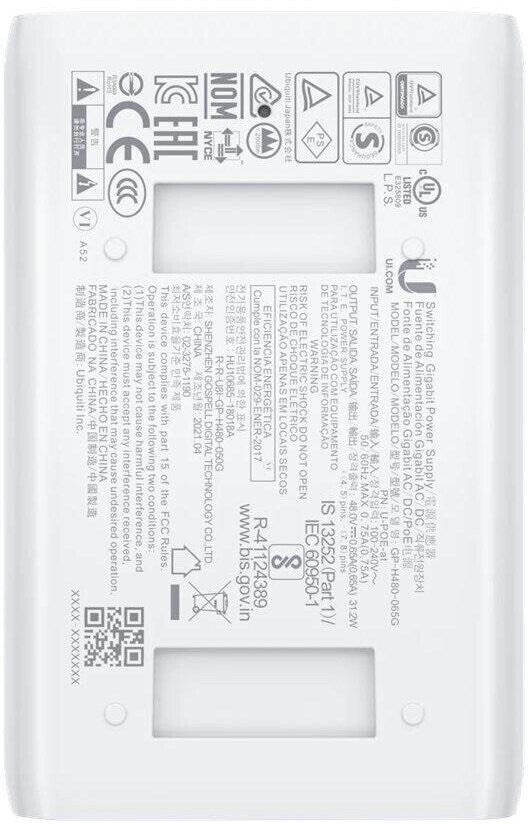 Ubiquiti POE Adaptor, 802.3AT, 30W Suitable For U6 AP