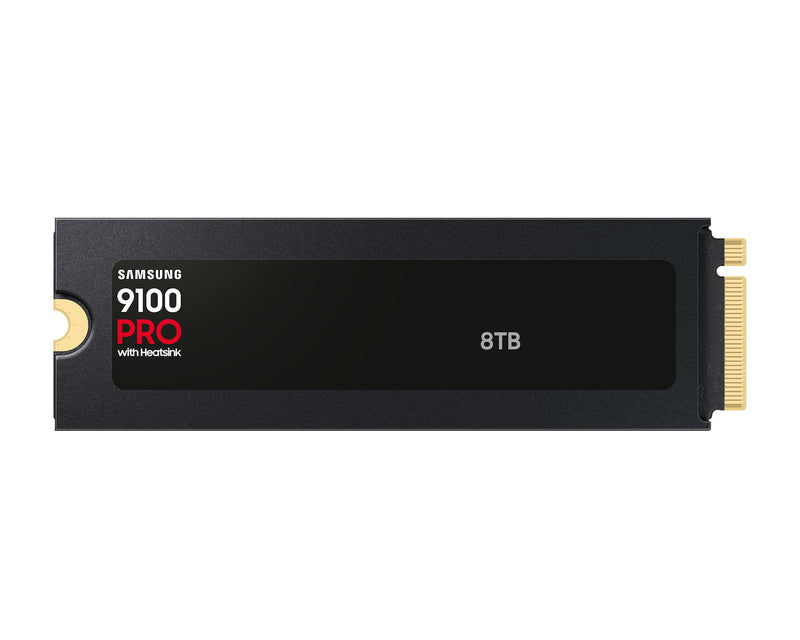 Samsung 9100 PRO 8TB PCIe Gen5 NVMe M.2 SSD with Heatsink 14800MB/s