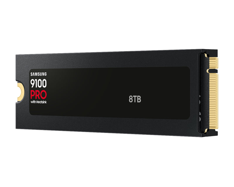 Samsung 9100 PRO 8TB PCIe Gen5 NVMe M.2 SSD with Heatsink 14800MB/s