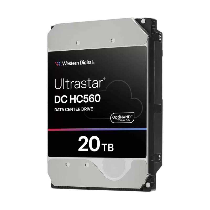 WD Ultrastar DC HC560 20TB SATA 3.5in 7200RPM Enterprise Hard Drive