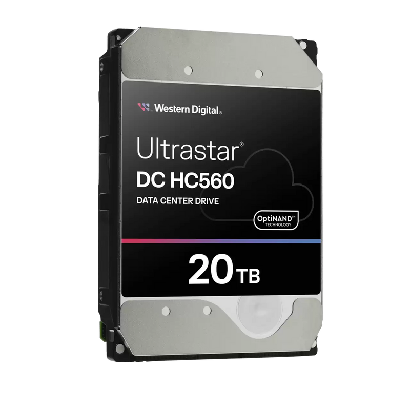 WD Ultrastar DC HC560 20TB SATA 3.5in 7200RPM Enterprise Hard Drive