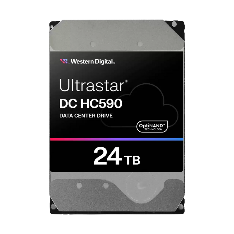 Western Digital Ultrastar DC HC590 24TB SAS 3.5in Enterprise Hard Drive