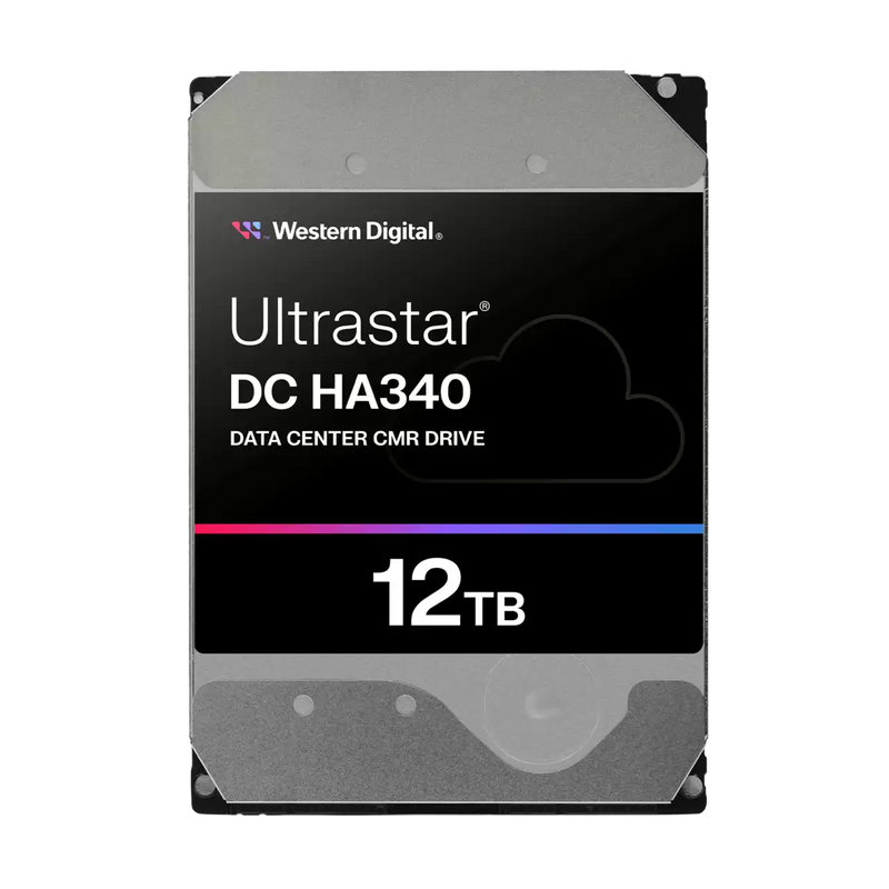 WD Ultrastar DC HA340 12TB SATA 3.5in 7200RPM Enterprise Hard Drive
