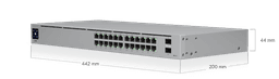 Ubiquiti UniFi USW-24-POE Gen2 24-Port Gigabit Switch 16x PoE+ 2x SFP 95W