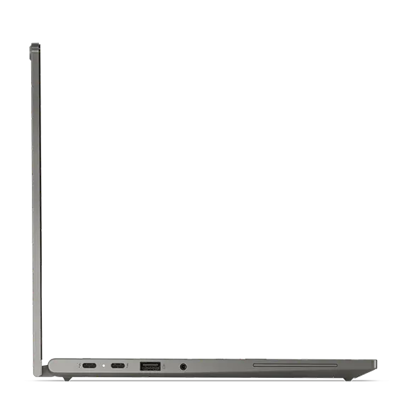 Profile view of the right side of Lenovo L13 Yoga Gen 6 Notebook