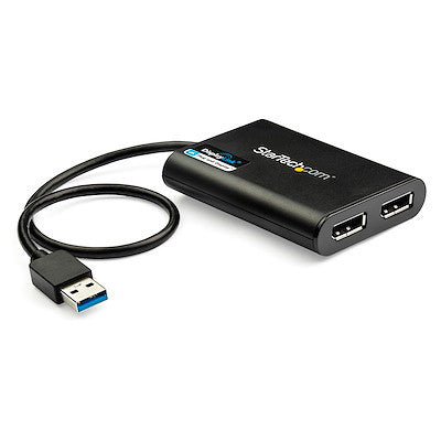 STARTECH USB TO DUAL DP ADAPTER - 4K 60HZ - USB32DP24K60
