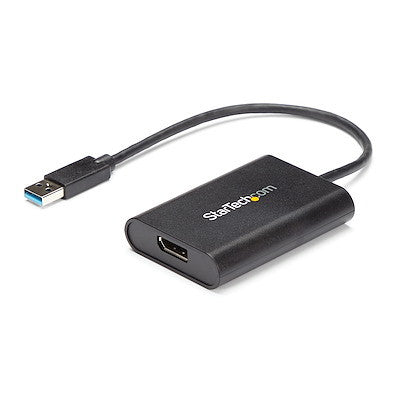 STARTECH USB 3.0 TO DP ADAPTER, 4K, USB POWER, WINDOWS COMPATIBILITY, 3YR - USB32DPES2