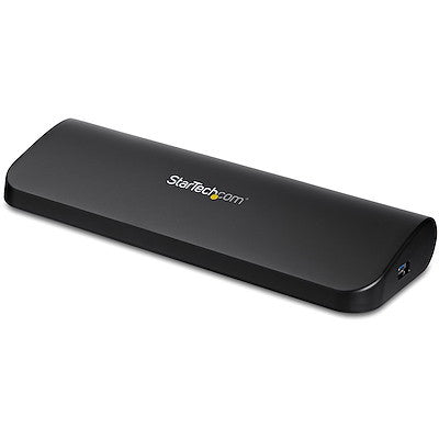 STARTECH USB 3.0 DOCK, DUAL DISPLAY, HDMI, DVI, VGA, USB(3), RJ45, 3YR - USB3SDOCKHDV