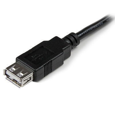 StarTech 6in USB 2.0 Extension Adapter Cable A Male to A Female