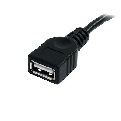 StarTech 3ft USB 2.0 Extension Cable A Male to A Female Black