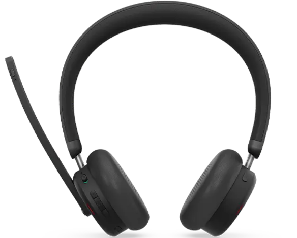 Lenovo Dual-Mode Wireless Hybrid ANC Headset 6550 USB-C Teams Bluetooth 5.3 AI Audio 3YR