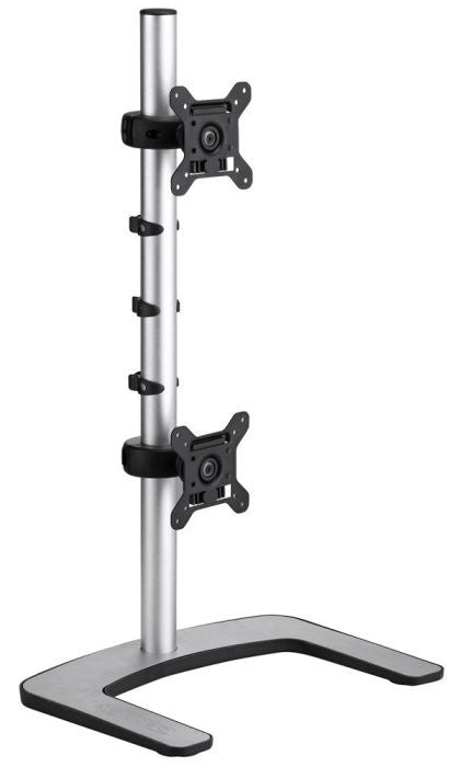 ATDEC DUAL MONITOR DESK STAND, UP TO 32" & 12KG, VESA 75x75, 100x100, VERTICAL MOUNTED, 10 - VFS-DV