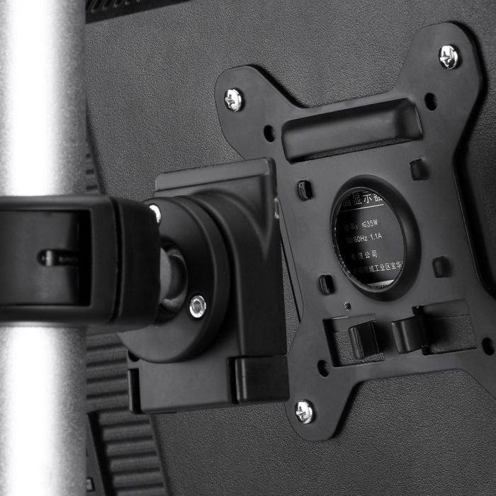 ATDEC DUAL MONITOR DESK STAND, UP TO 32" & 12KG, VESA 75x75, 100x100, VERTICAL MOUNTED, 10 - VFS-DV