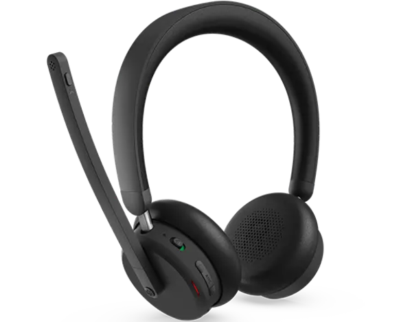 Lenovo Dual-Mode Wireless Hybrid ANC Headset 6550 USB-C Teams Bluetooth 5.3 AI Audio 3YR